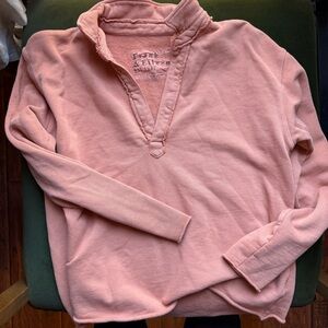 Frank and Eileen Patrick Popover Henley French Terry , Sz M, EUC